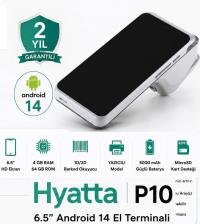 HYATTA P10  6.5″ ANDROID 13- 4 GB RAM / 64 GB DİSK YAZICI VE OKUYUCULU