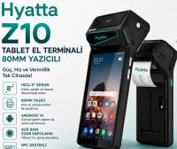 HYATTA Z10 TABLET EL TERMINALI 8″- 3″ ANDROİD 14 80MM YAZICILI 4 X 32 GB